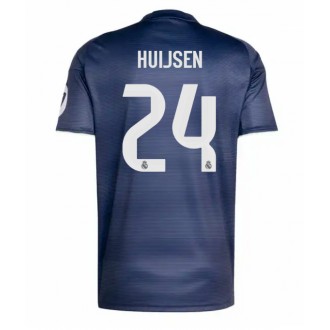 Real Madrid Dean Huijsen #24 Borta Kläder 2025-26 Kortärmad Real Madrid Dean Huijsen #24 Borta Kläder 2025-26 Kortärmad